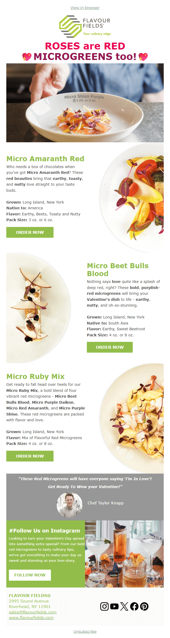 ROSES are RED 💖MICROGREENS too!💖