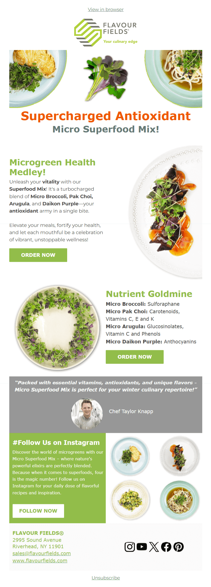 Supercharged Antioxidant Micro Superfood Mix!