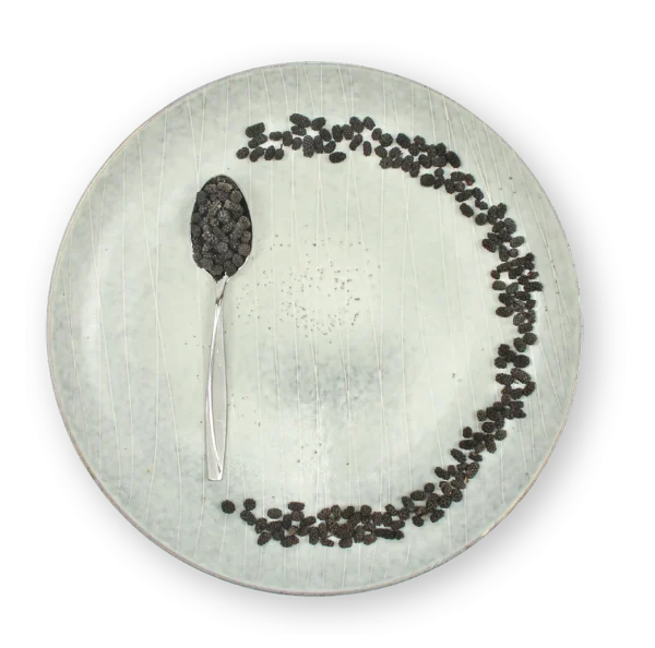 Assam Peppercorns in plate