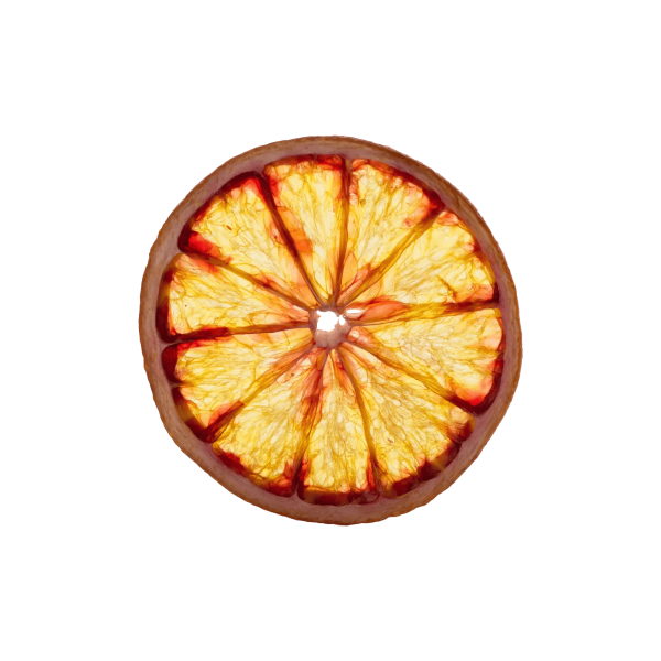 Dehydrated Blood Orange Slice