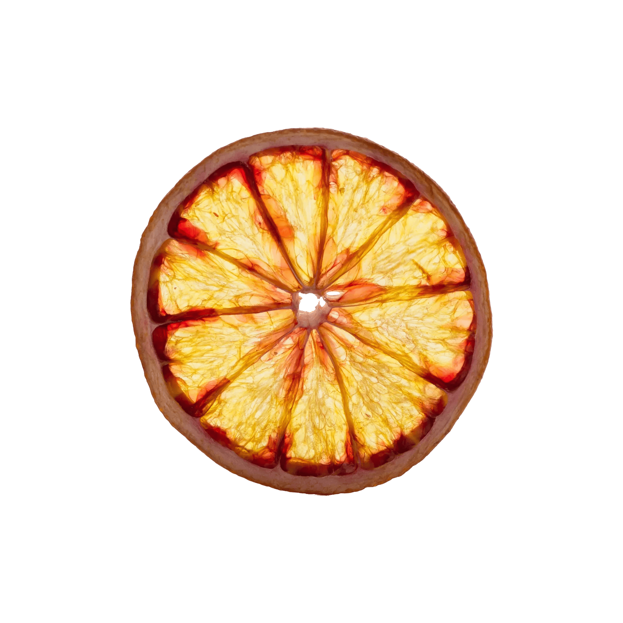 Dehydrated Blood Orange Slice